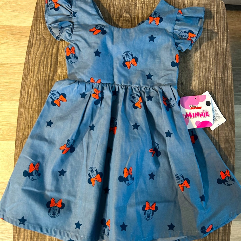 “Disney” Toddler Minnie Mouse Dress